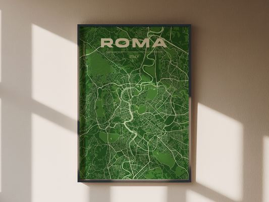 Monochrome city map #5